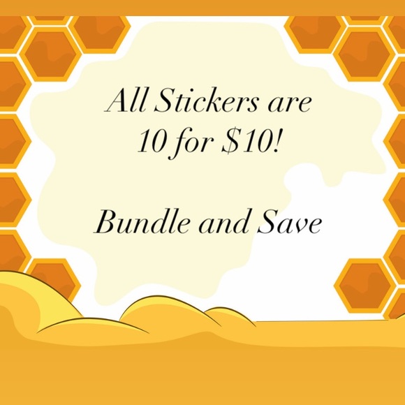 10 for $10 Stickers 🐝 Bundle to Save!! - Picture 3 of 4